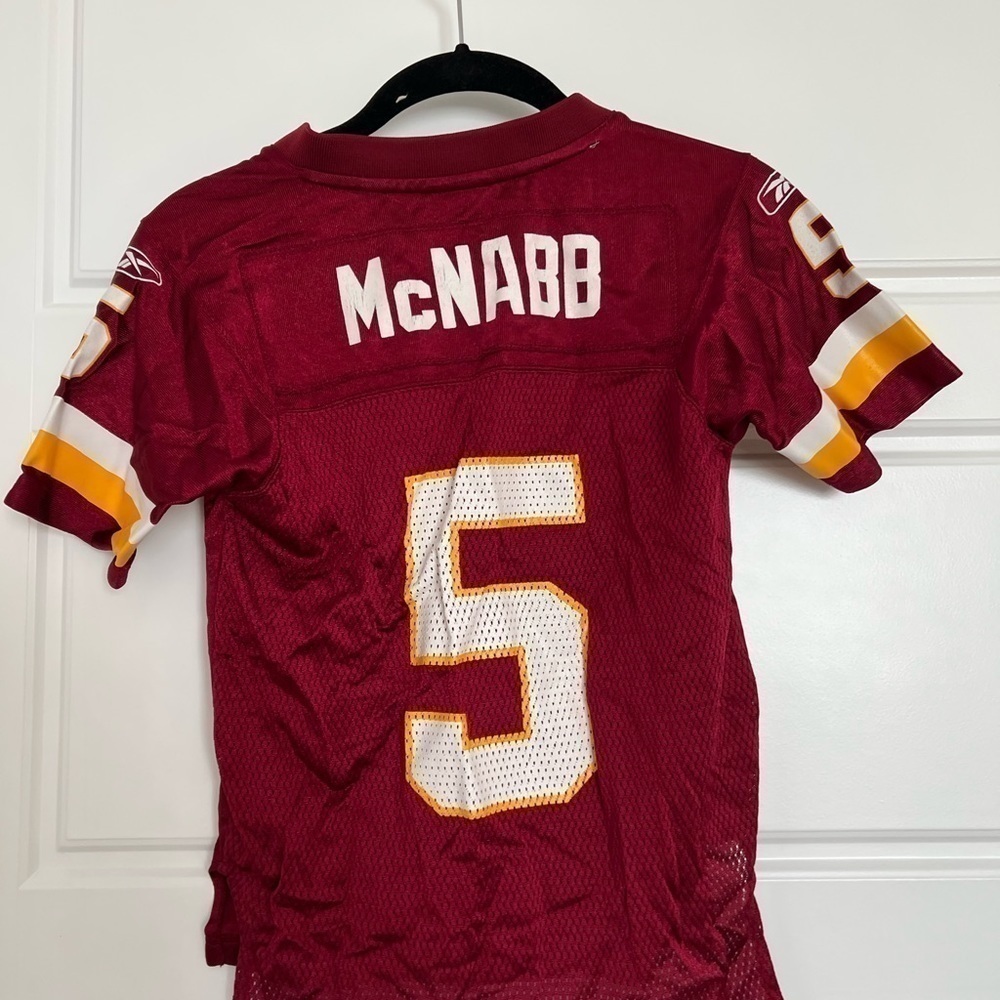 𝅺reebok Youth Redskins McNabb Jersey‎ Size Small